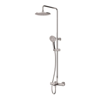 картинка N 1 к AM.PM Gem душ.система, набор: смеситель д/ванна/душа с термостатом, верхн. душ d 220 мм, ручн.душ 