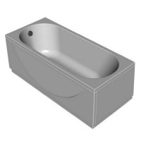 картинка N 1 к Акриловая ванна Kolpa-San Tamia  150x70 Basis+панель