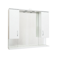 AquaLine ЗШ 900/С Зеркало-шкаф со светильником