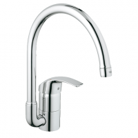 Grohe Eurosmart NEW Смеситель для кухни боковой высокий нос