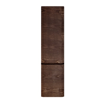 AM.PM Sensation, Шкаф-колонна, подвесной, левый, 40 см, двери, табачный дуб, текстурированная 
