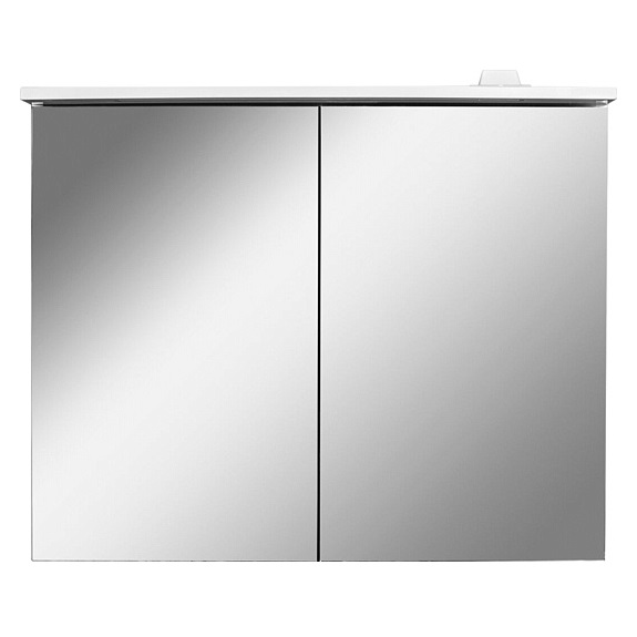 картинка N 2 к AM.PM SPIRIT 2.0, Зеркальный шкаф с LED-подсветкой, 80 см, цвет: белый, глянец 