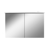 картинка N 1 к AM.PM SPIRIT 2.0, Зеркальный шкаф с LED-подсветкой, 100 см, цвет: белый, глянец 