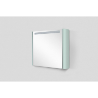 картинка N 1 к AM.PM Sensation, зеркало, зеркальный шкаф, левый, 80 см, с подсветкой, мятный, глянцевая,шт 