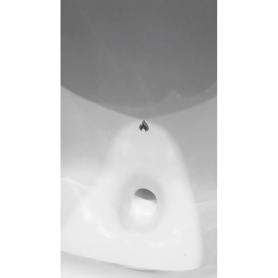 картинка N 10 к AM.PM Spirit V2.0 писсуар, скрытый подвод воды с декором 