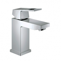 Смеситель для раковины Grohe Eurocube 23132000 с гладким корпу
