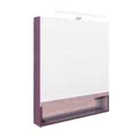 Зеркальный шкаф Roca The Gap ZRU9000089 800 мм, фиолетовый, по Зеркальный шкаф Roca The Gap ZRU9000089 800 мм, фиолетовый, по