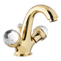 Migliore/AXO Swarovski Смеситель для раковины золото Migliore/AXO Swarovski Смеситель для раковины золото