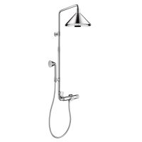Стойка для душа Hansgrohe Showerpipe 26020000 с термостатом, х