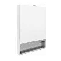 Зеркальный шкаф Roca The Gap ZRU9302748 600, белая пленка Зеркальный шкаф Roca The Gap ZRU9302748 600, белая пленка