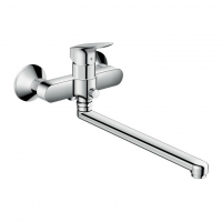 Смеситель для ванны Hansgrohe Logis 71402000 с длинным носиком