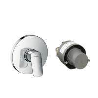 Смеситель для душа Hansgrohe Logis 71666000 с наружной и скрыт