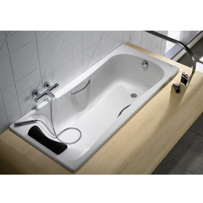 картинка N 8 к Акриловая ванна Roca Becool  прямоугольная 170х80х50 (белая)