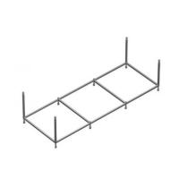 Roca Uno Монтажный набор для ванны 170*75 (каркас, крепления, ..)