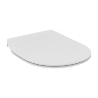 Сиденье Ideal Standard Connect  E772401 тонкое, дюропласт с ми