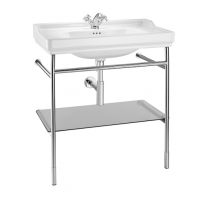 Консоль с раковиной Roca Carmen 851370425 1 отверстие для смес