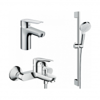 Hansgrohe Logis E 70 A Комплект смесителей 71177000+71415000+2