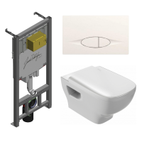 Комплект Jacob Delafon Struktura E29025-NF+E29026-01R+EDE102-0