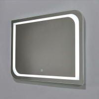 картинка N 1 к Aquarelle Персей Зеркало LED 800x600 с сенсором  + подогрев + часы