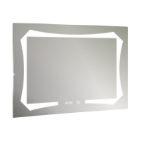 картинка N 1 к Отто Зеркало 800*600 LED-подсветка , сенсорный выключатель , часы