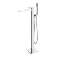 Смеситель напольный BelBagno Luce LUC-FMT-CRM для ванны хром Смеситель напольный BelBagno Luce LUC-FMT-CRM для ванны хром