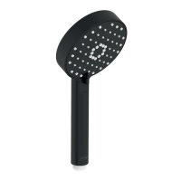 Ручной душ Jacob Delafon Awaken E72415-BL 110мм, черный матовы