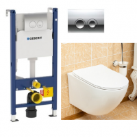 Комплект Geberit NEW Style Сет Унитаз подвесной Zandini Garda Комплект Geberit NEW Style Сет Унитаз подвесной Zandini Garda