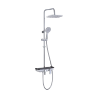 LeMark Tropic LM7012C Душевая система с тропической лейкой, хр LeMark Tropic LM7012C Душевая система с тропической лейкой, хр