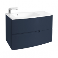 картинка N 1 к Тумба под раковину Jacob Delafon Nona EB1888RU-G98 80 с интегрированными ручками (глянцевый темно-си