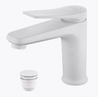 Смеситель для раковины Lemark Bronx LM3706GM монолитный, графи