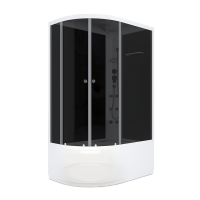 Душевая кабина Domani-Spa 128 Delight Slim high R DS01DS128RHB
