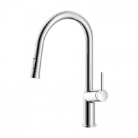 Смеситель для кухни Lemark Minima LM3850C с вытяжным изливом, Смеситель для кухни Lemark Minima LM3850C с вытяжным изливом,