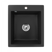 Кухонная мойка Ulgran Classic U-404-344, ультра-чёрный Кухонная мойка Ulgran Classic U-404-344, ультра-чёрный