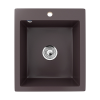 Кухонная мойка Ulgran Classic U-404-345, шоколад Кухонная мойка Ulgran Classic U-404-345, шоколад