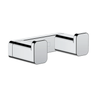 Двойной крючок для полотенец Hansgrohe AddStoris 41755000 хром