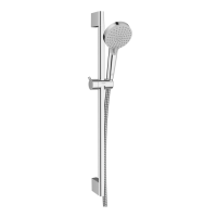 картинка N 1 к Душевой гарнитур Hansgrohe Vernis Blend 26275000 хром 65 cм