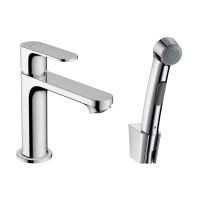 Смеситель для раковины Hansgrohe Rebris S 72215000 с гигиениче Смеситель для раковины Hansgrohe Rebris S 72215000 с гигиениче