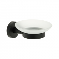 Мыльница Fixsen Comfort Black FX-86008, черная стекло Мыльница Fixsen Comfort Black FX-86008, черная стекло