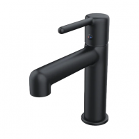 Смеситель для раковины IDDIS Aiger AIGBL00i01 черный матовый