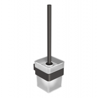 Ёршик для унитаза LeMark Smooth Line 9766021 с держателем, гра Ёршик для унитаза LeMark Smooth Line 9766021 с держателем, гра