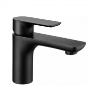 картинка N 2 к Смеситель для умывальника Avrora Moon матовый черный