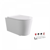 Унитаз подвесной Alice Form 22300101SET с крышкой и сиденьем, 