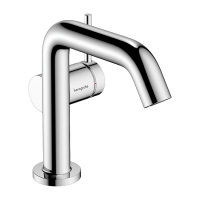 Смеситель для раковины Hansgrohe Tecturis S с донным клапаном 