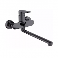 картинка N 1 к Смеситель для ванны Avrora Moon универсальный, матовый черный