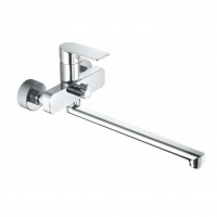 картинка N 1 к Смеситель универсальный Avrora Flow с поворотным изливом, хром