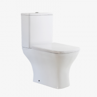 Унитаз-компакт безободковый Taliente Elegante Vortex EL45055 с