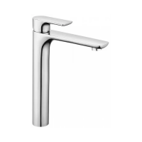 картинка N 1 к Смеситель для умывальника Avrora Moon высокий монолитный, хром