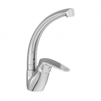 картинка N 1 к Смеситель для кухни Avrora Sky с высоким поворотным изливом, хром