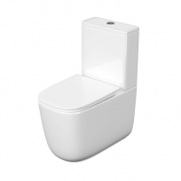 картинка N 1 к Унитаз напольный Aquatek Optima Plus Square безободковый, смыв торнадо 620*355*790