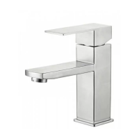 картинка N 2 к Смеситель для умывальника Avrora Orra монолитный, нержавеющая сталь